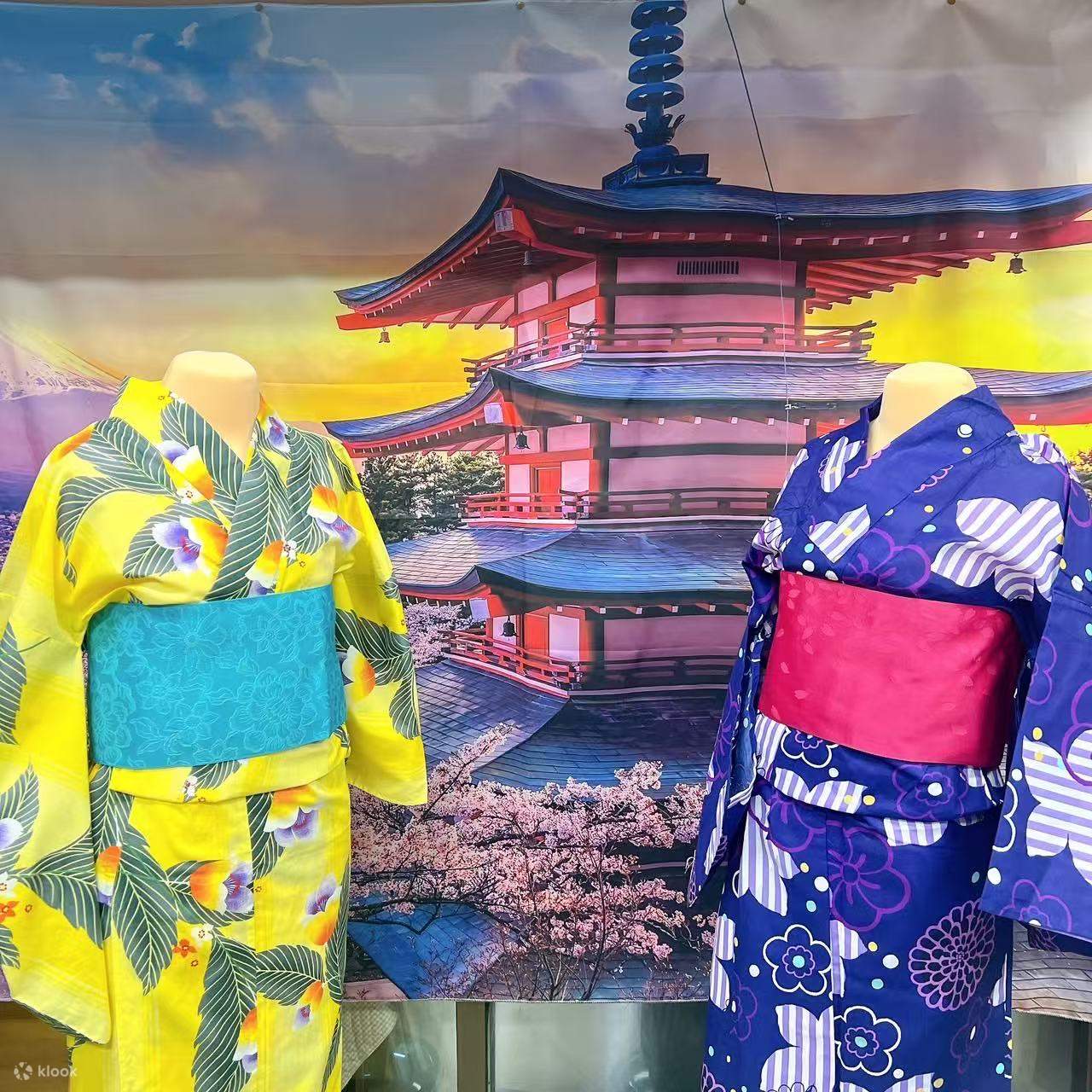 후지산 가와구치코 | 유카타 대여 체험