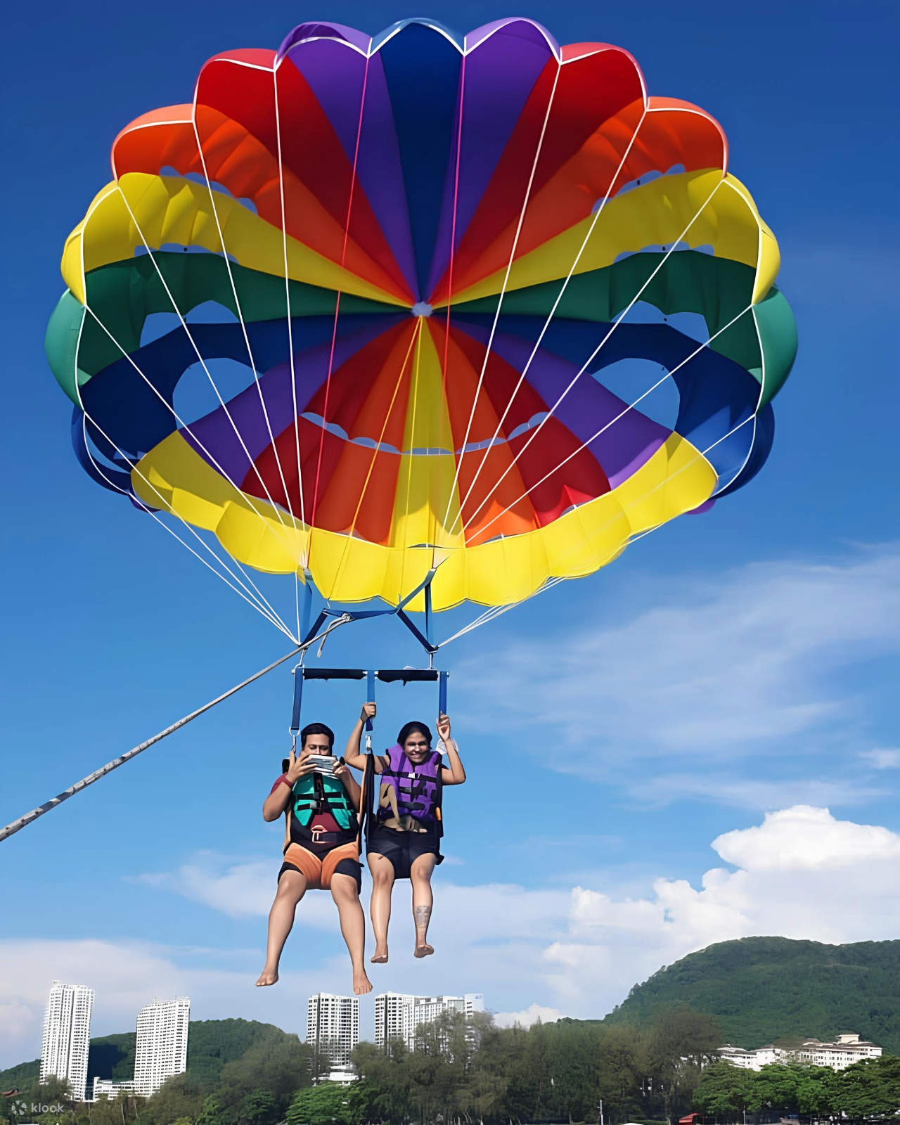 Parachute ascensionnel