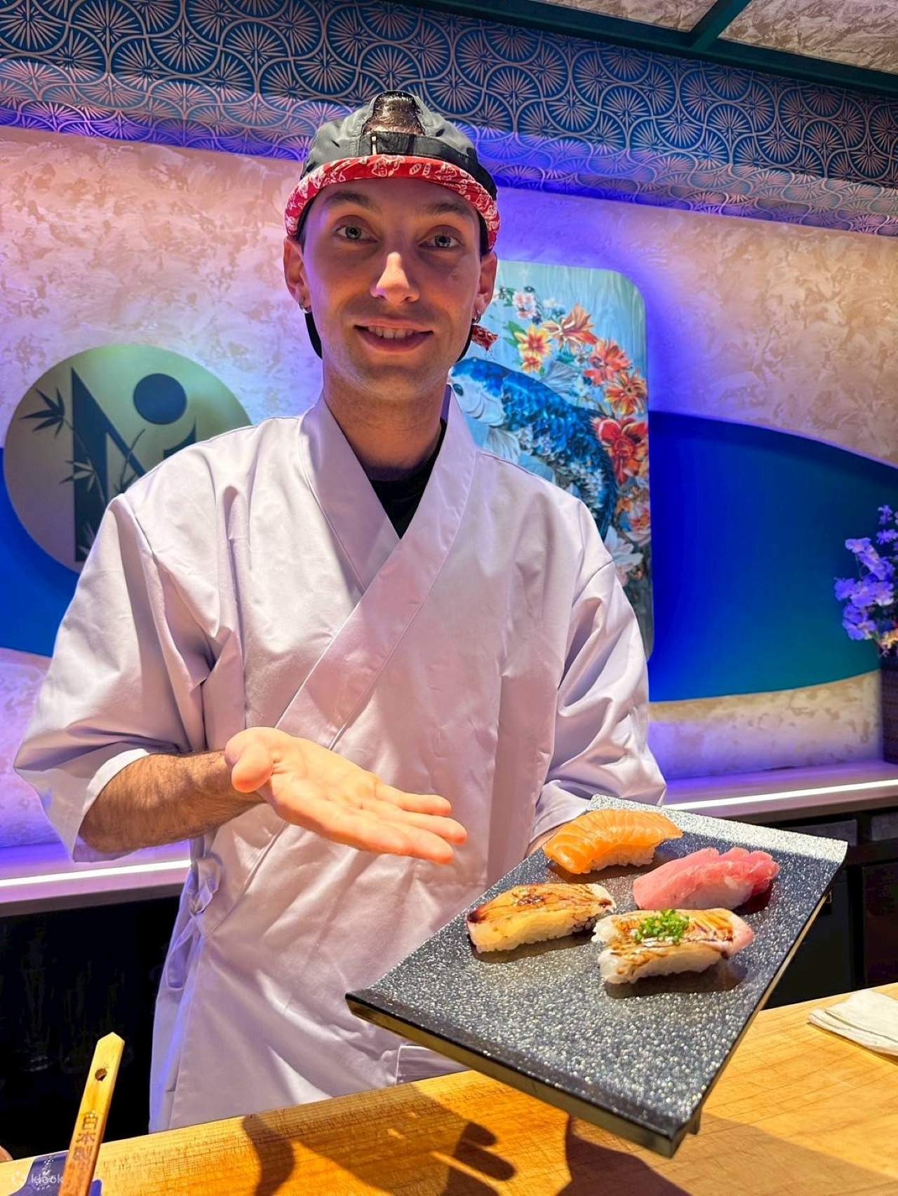 心斋桥：新日本寿司品尝+制作体验