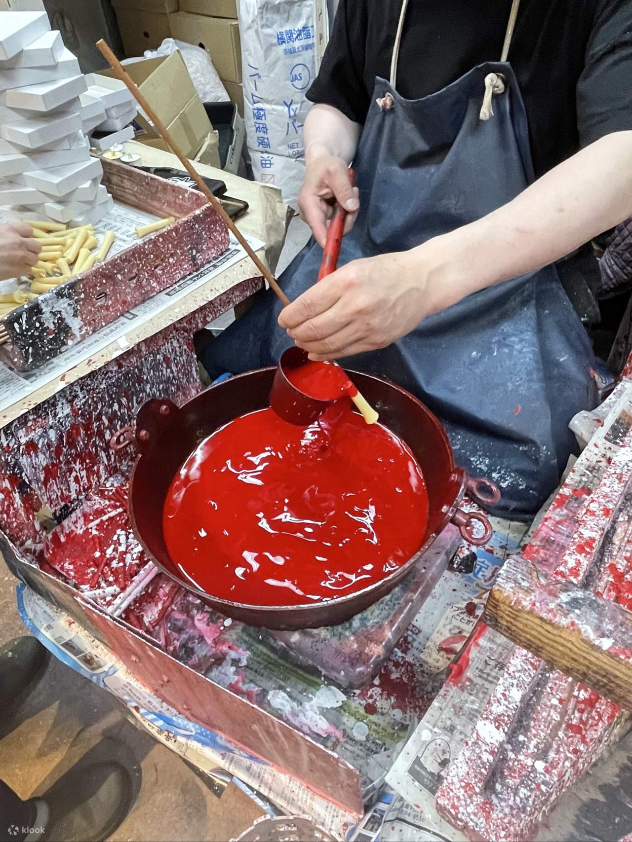 Artisan de Kyorosoku (bougie japonaise traditionnelle), Hirokazu Tagawa