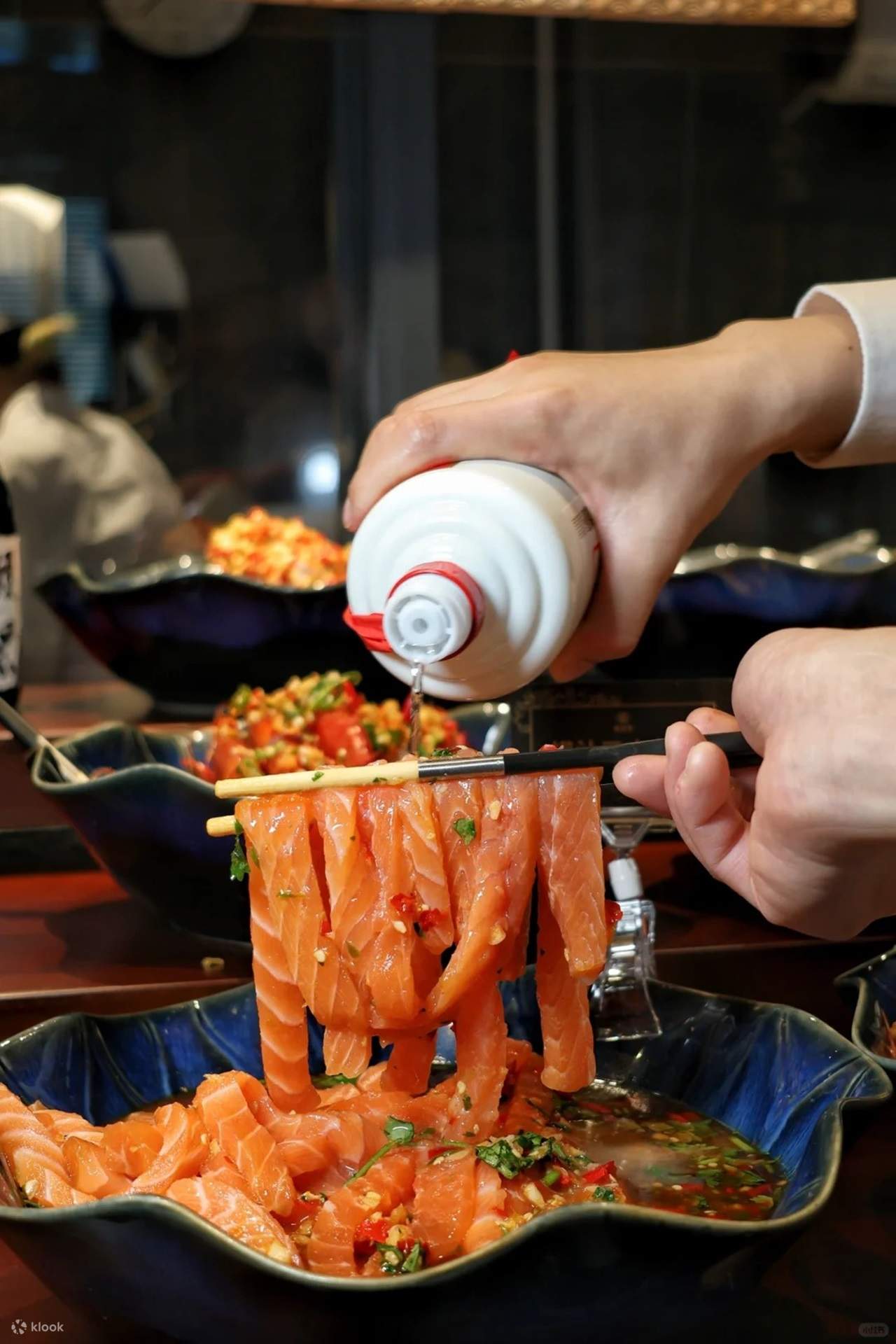 청두 융룽후이 해산물 성찬