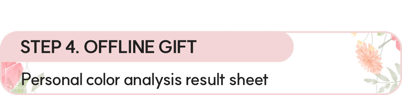 Phân tích màu sắc cá nhân và trang điểm Colorize ở Myeongdong Seoul