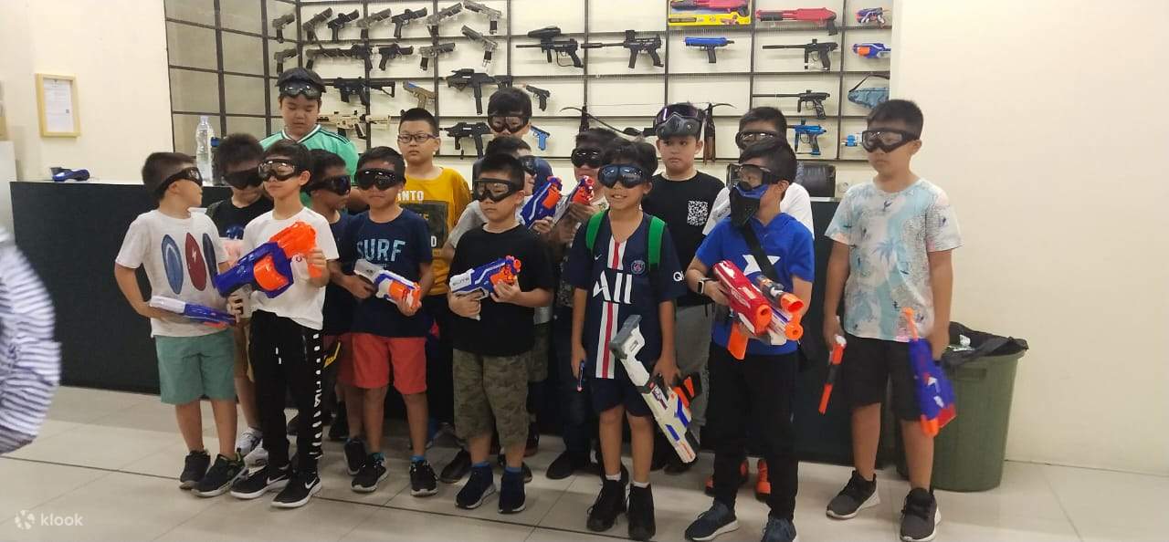 Paintball, Air Soft Gun, Laser Attack and Nerf Shooting at One Strike Arena Jakarta Klook Canada