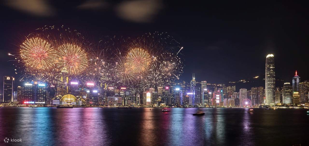 海景澳洲餐厅HUE DINING + 沿海露天餐厅 Ink Cafe｜2025年农历新年烟花汇演｜尖沙咀星光大道