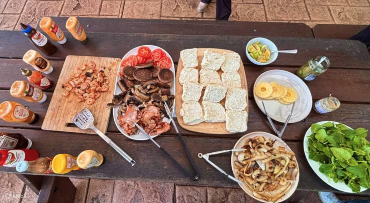 아기 동물, 부메랑, BBQ 런치 체험