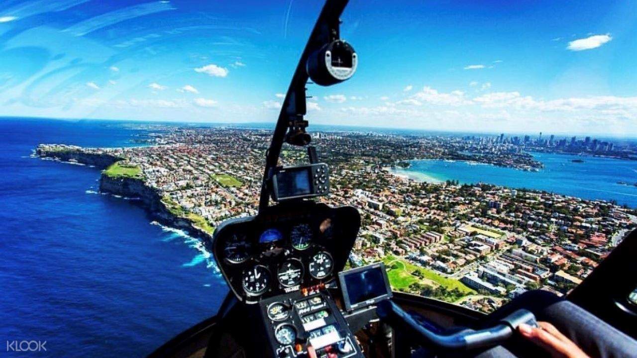 helicopter tour sydney harbour