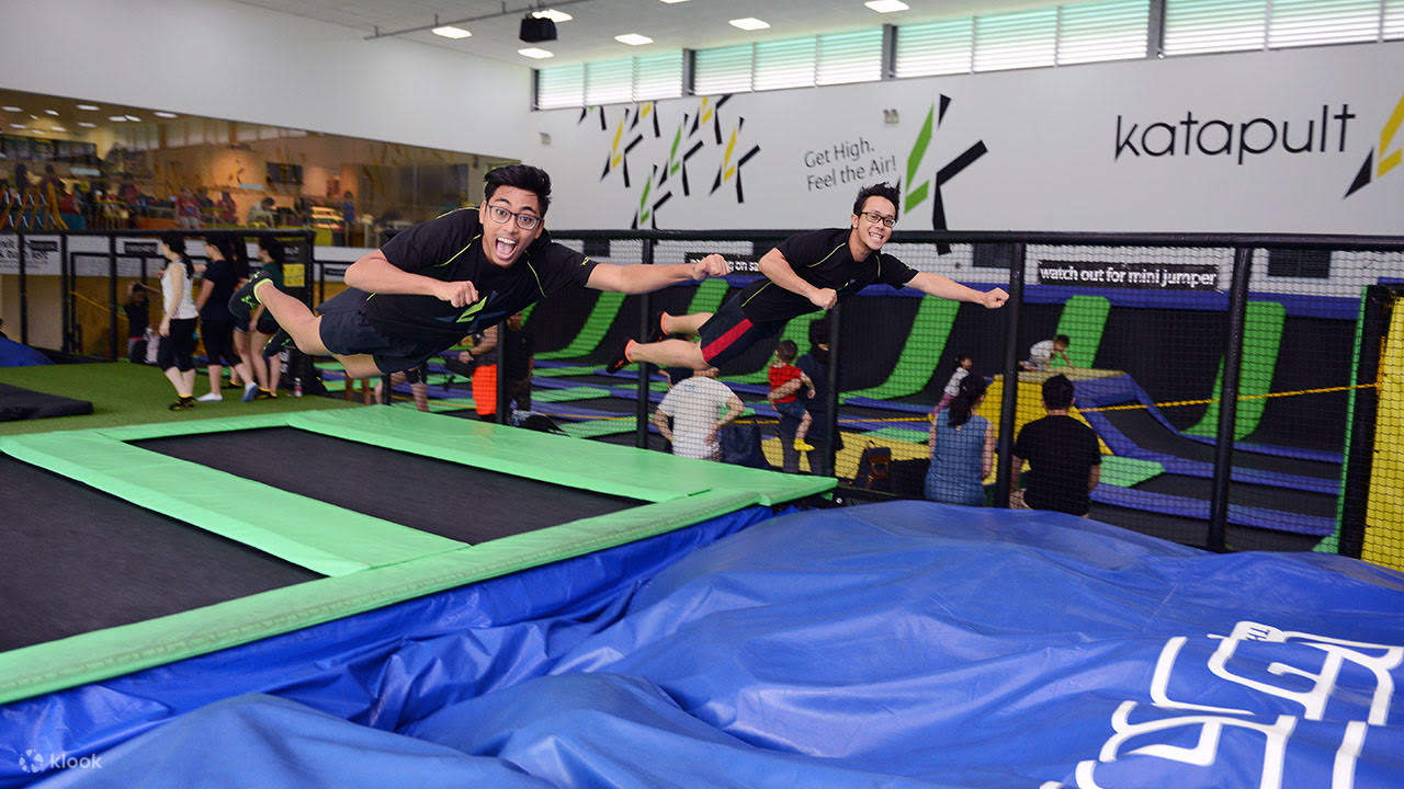 Katapult trampoline shop park price