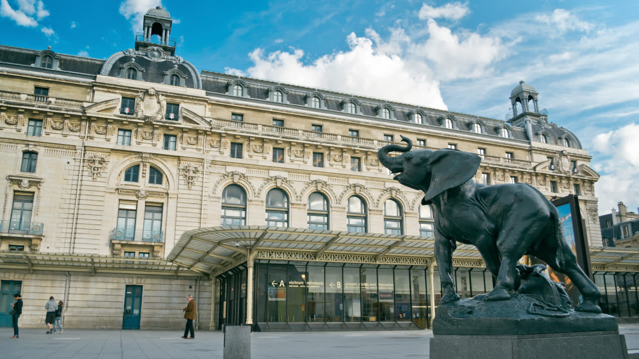 Step into a former railway station turned dazzling home of Impressionist art