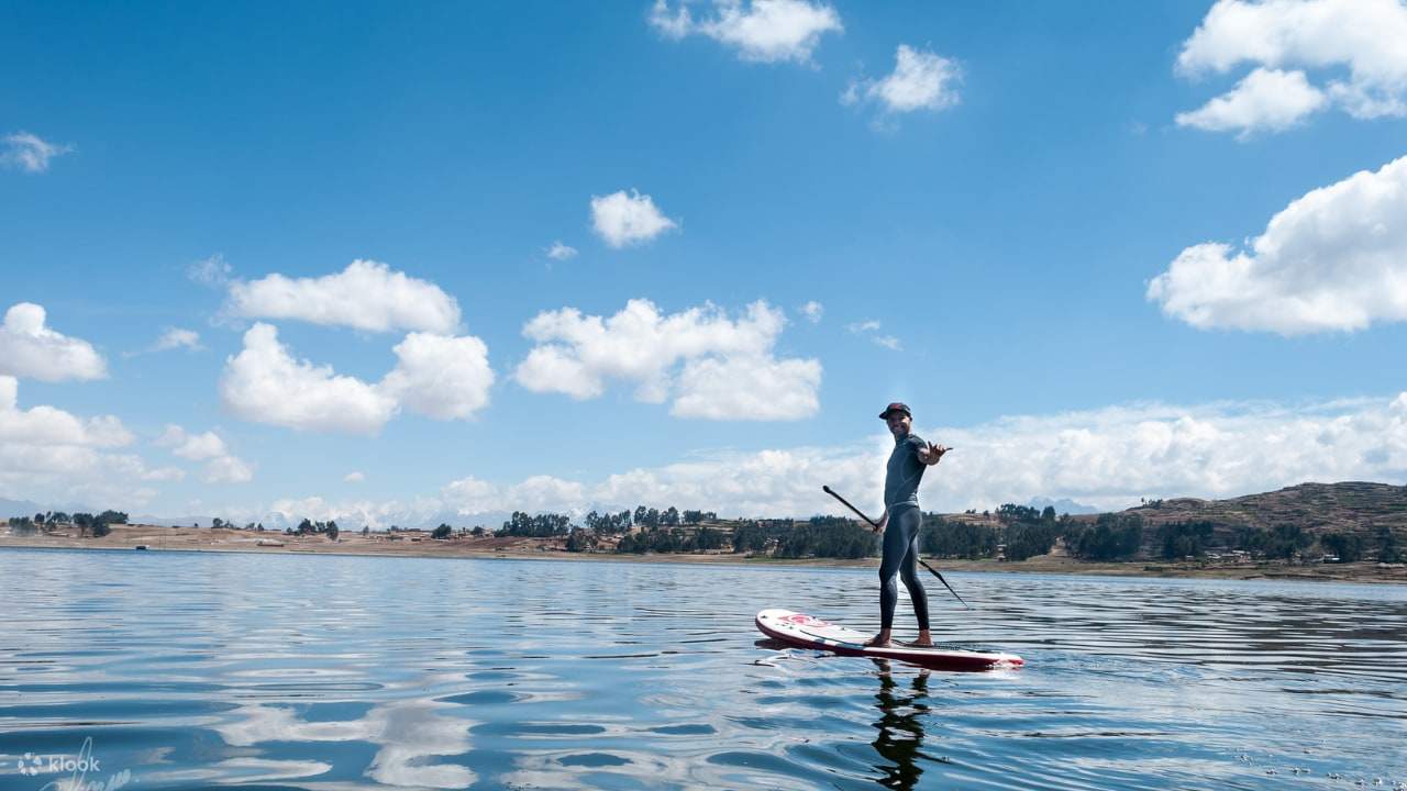 Piuray 潟湖的 SUP