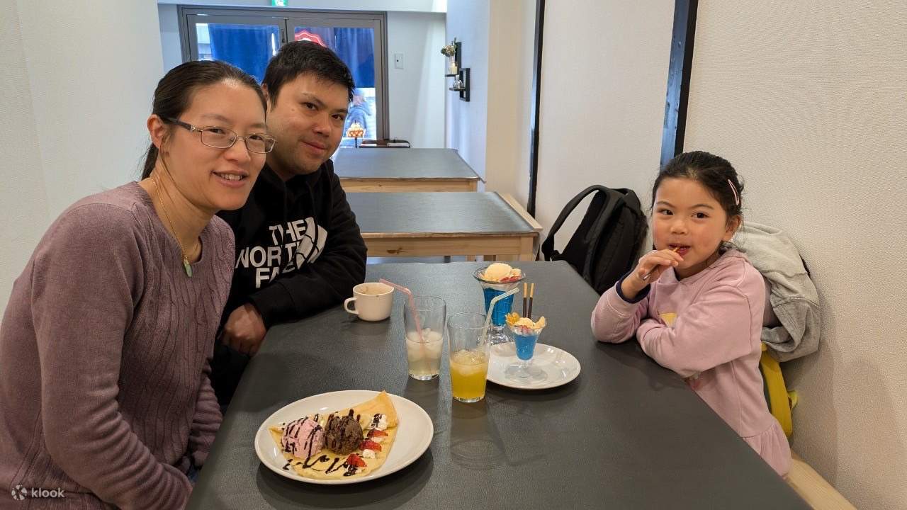 Кафе по изготовлению образцов еды в Асакусе, Токио