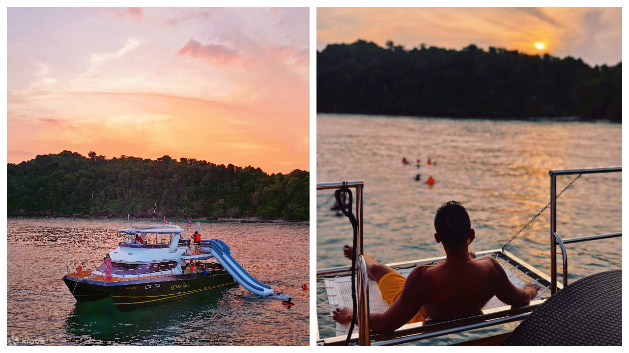선셋: 마이톤섬에서 잊지 못할 순간을 포착하세요