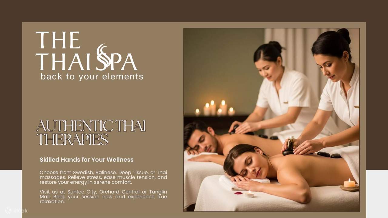 Spa- & Massage-Erlebnisse im The Thai Spa Singapore