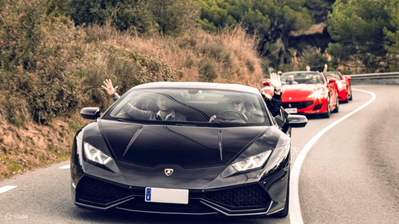 ขับรถซูเปอร์คาร์ 90 นาทีใน บาร์เซโลนา ไปยังภูเขาทิบิดาโบ