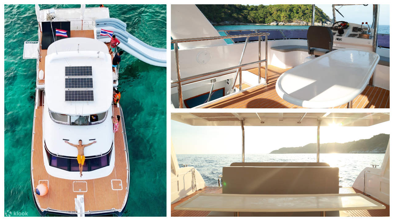 넓고 안정적이며 편안한 공간을 자랑하는 요트에서 붐비는 인파 없이 여유로운 시간을 보내세요.
최고급 프라이빗 투어를 보장합니다!