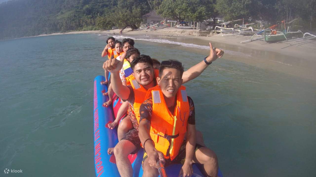 Banana Boat or Jet Ski Experience in Nipah Beach Lombok