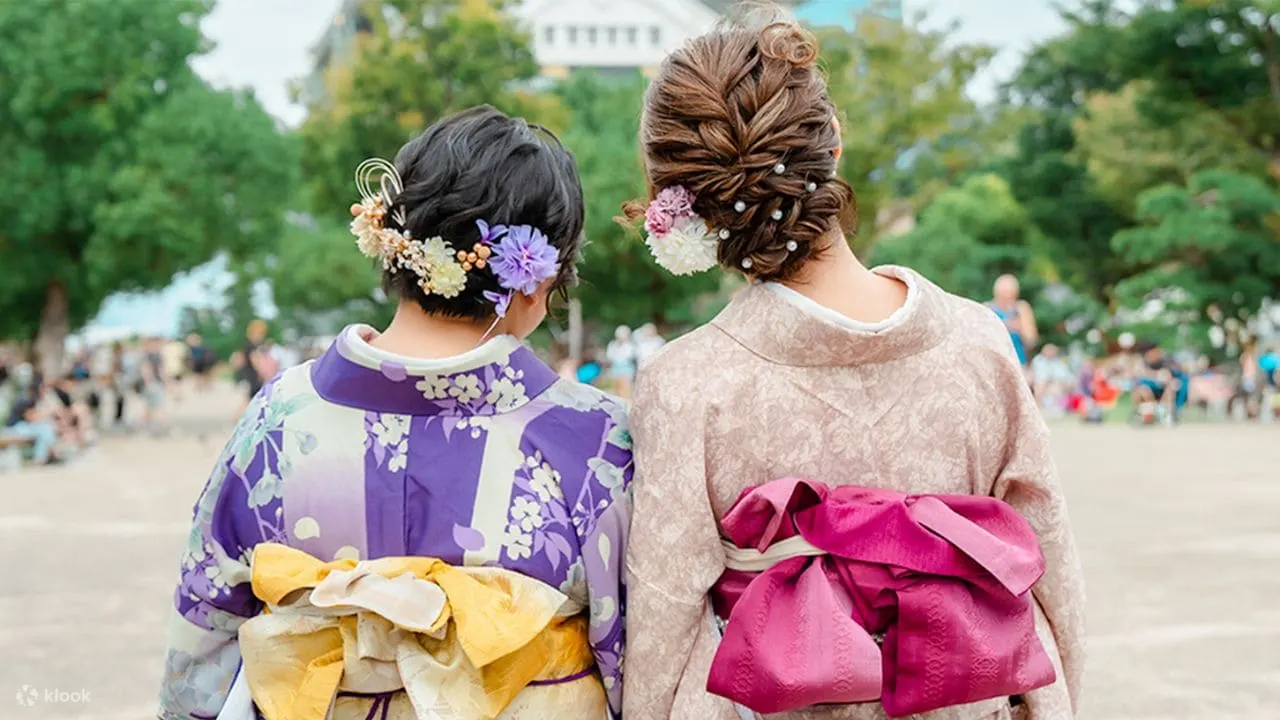 和服/浴衣租赁体验（大阪/卡哇伊大阪提供）