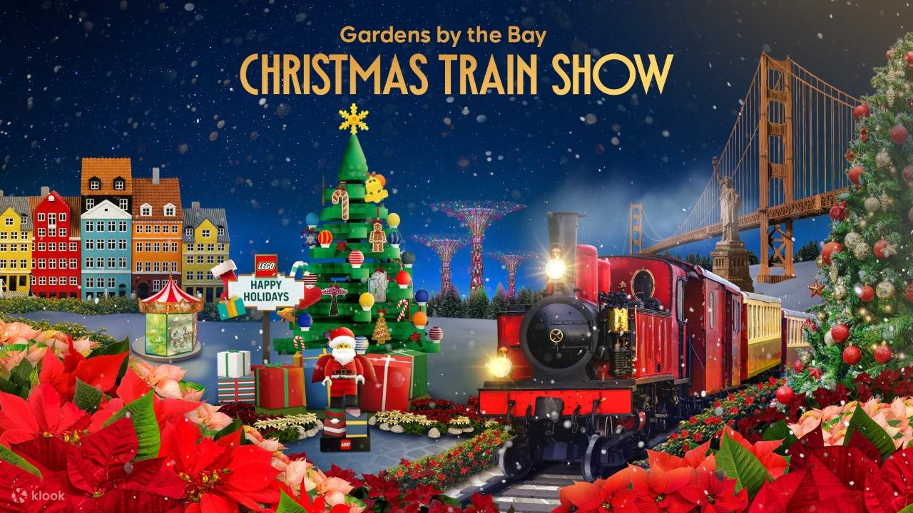 [Exposition de trains de Noël] Venez explorer la diversité des trains dans un cadre hivernal magique au Flower Dome !