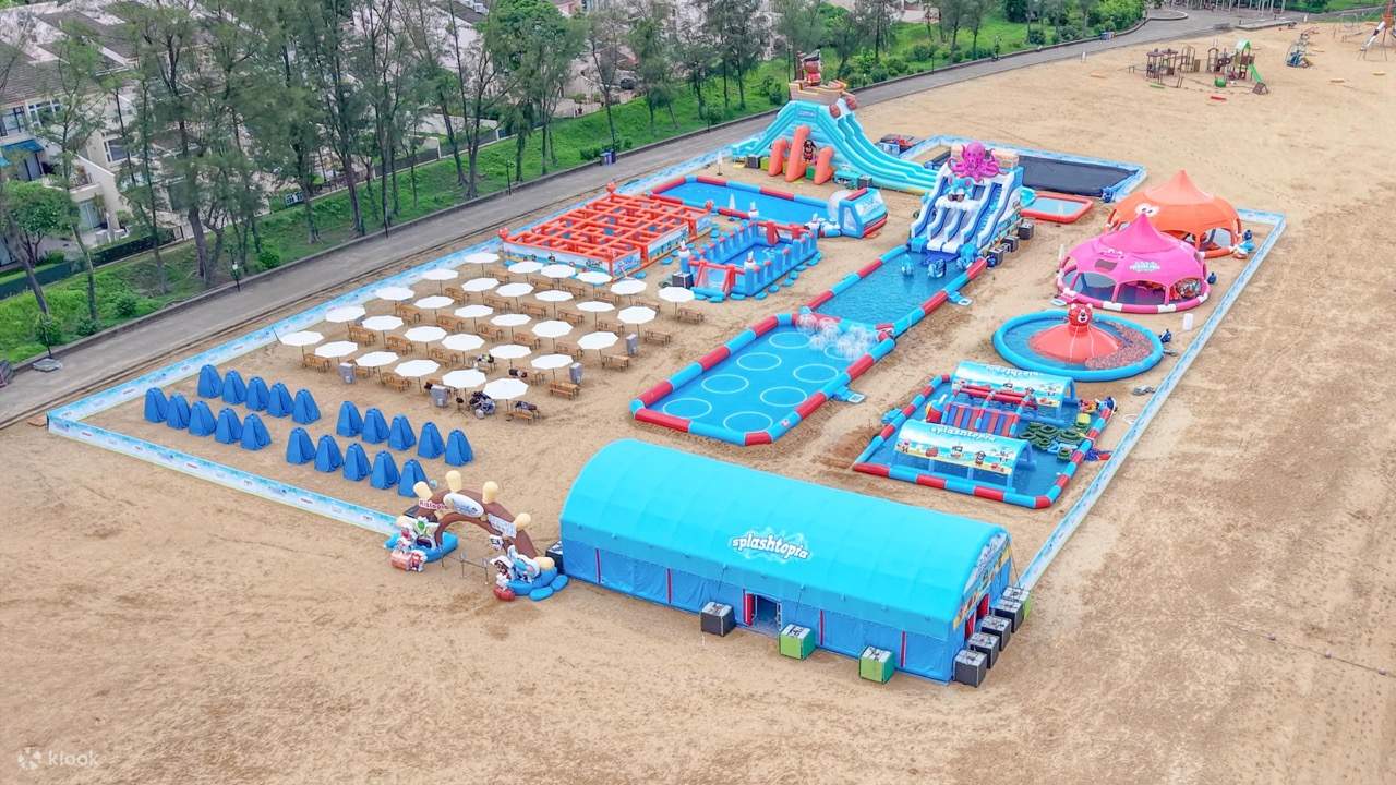 【Klook獨家】Kiztopia Splashtopia x 愉景灣彈游夏日嘉年華2025｜香港愉景灣大白灣沙灘