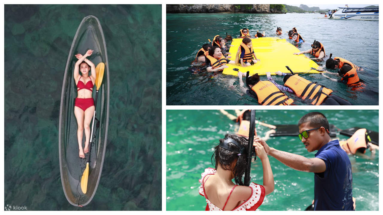 놓치지 마세요: 신나는 해양 액티비티가 가득!
워터 슬라이드/투명 보트/스노클링/플로팅 매트