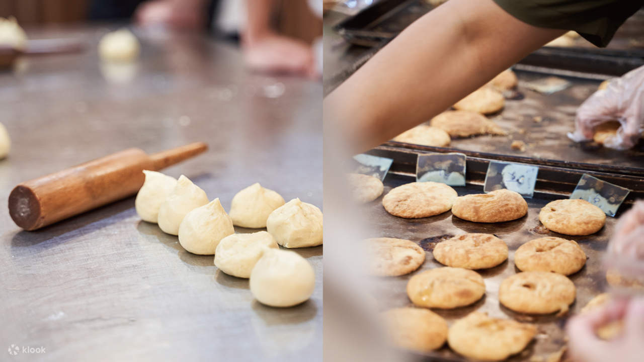 Taichung｜Neun Sonnen Bäckerei Workshop｜Sonnenkuchen & Ananaskuchen DIY-Kurs｜Telefonische Reservierung erforderlich