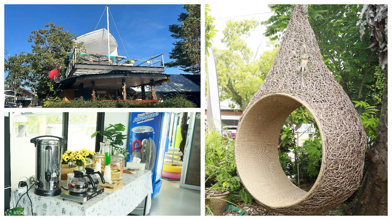 눈부신 돛단배 모양의 프라이빗 라운지