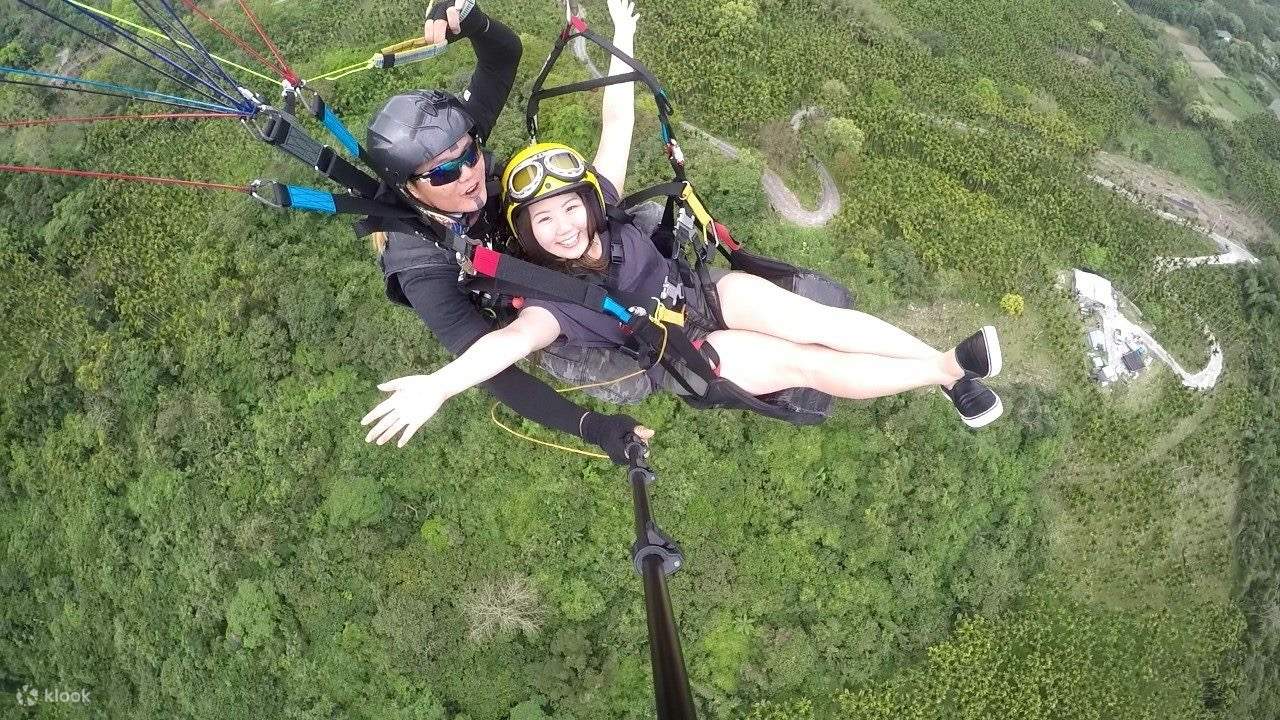 花蓮滑翔傘飛行體驗