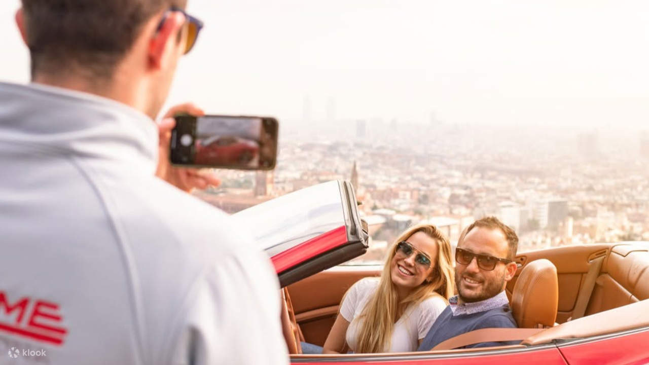 巴塞隆納至蒂比達波山90分鐘超跑自駕體驗