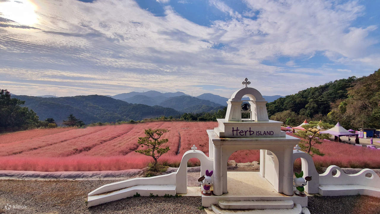 【ソウル発】貸切チャーター車：抱川アートバレー、ハーブアイランド、ニジモリスタジオ、山井湖、いちご狩り体験
