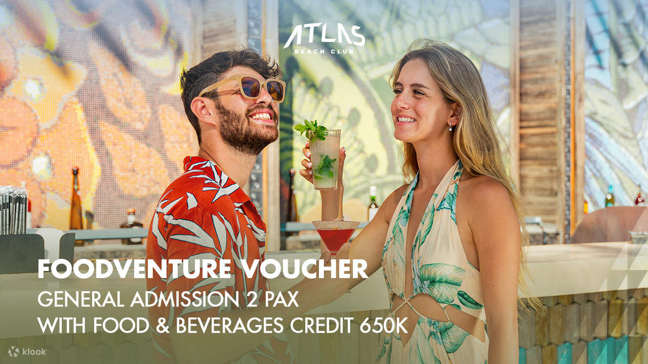 atlas beach club - voucher Foodventure