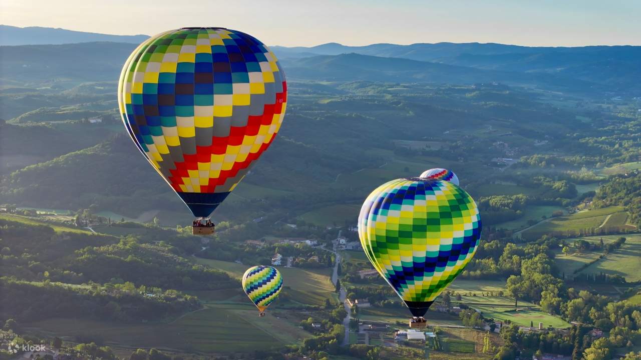 Private Hot Air Balloon Experience In Tuscany Klook