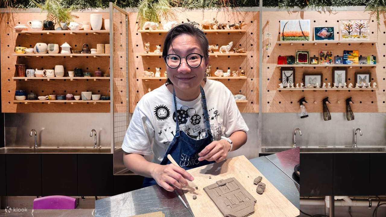 페라나칸 샵하우스 타일 제작 워크숍