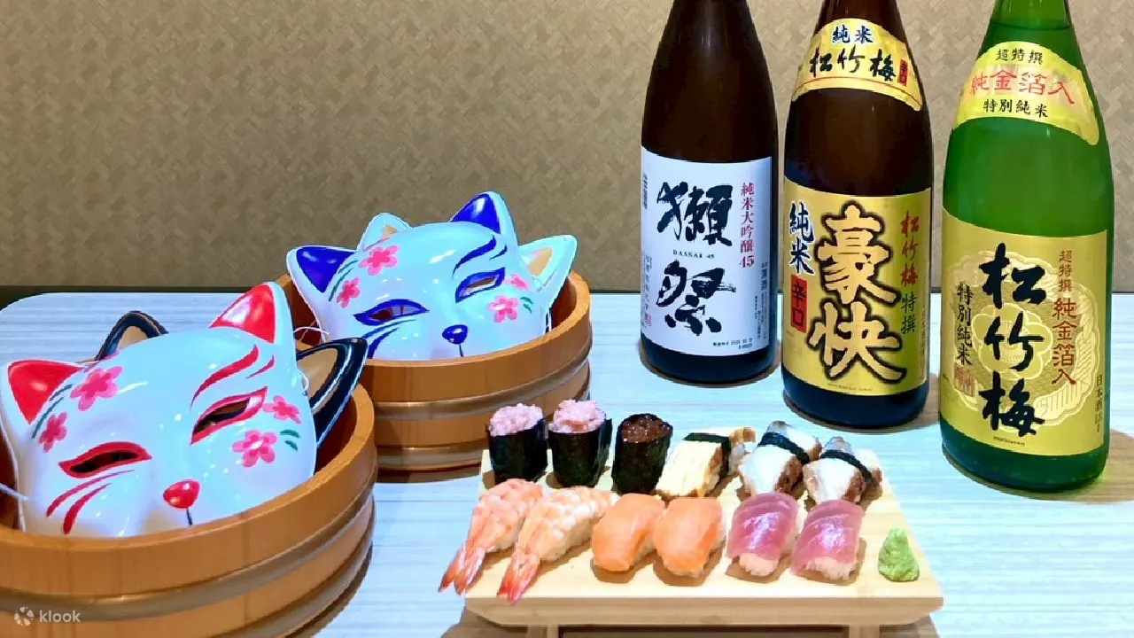 大阪：难波的握寿司和军舰卷寿司制作课程