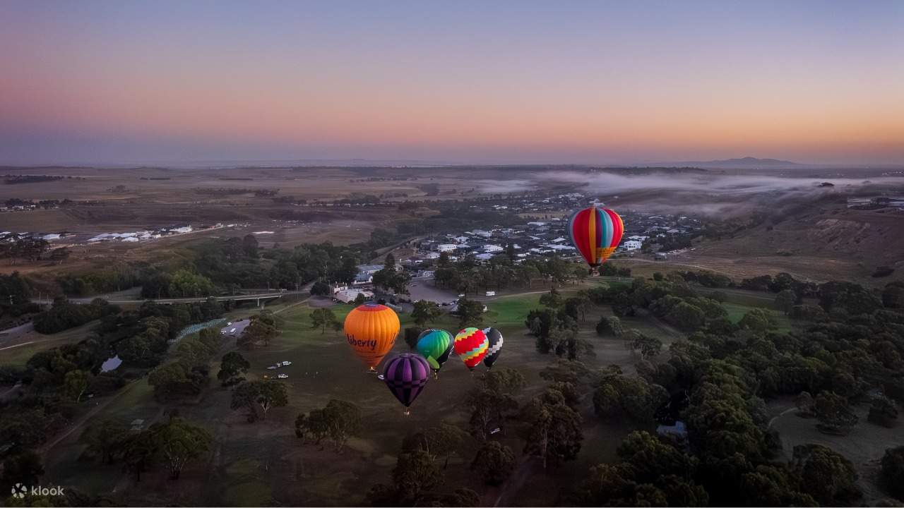 Vol en montgolfière à Geelong avec petit-déjeuner 