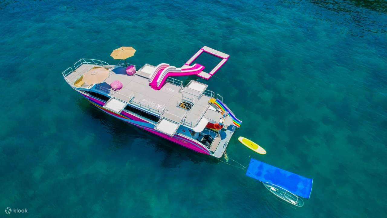 絵　プーケット　ピピ島　ケース付き プーケット発 大型船で行くピピ島 日帰り観光ツアー 『ザ