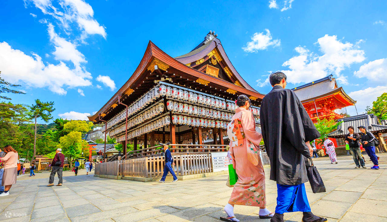 Kyoto Japanese style Kinkakuji Temple & Kiyomizu Temple
