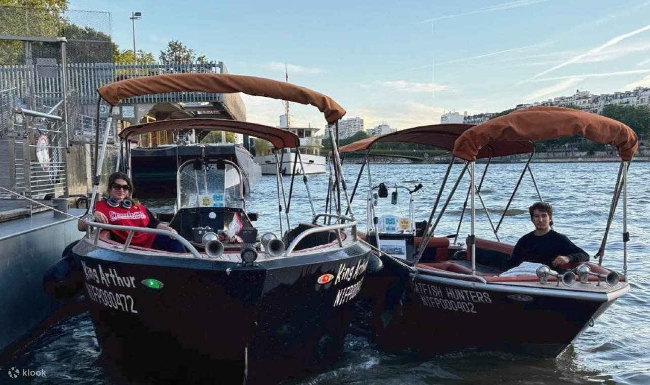 Luxury boat gliding on the Seine River, offering unforgettable views and intimate Parisian charm