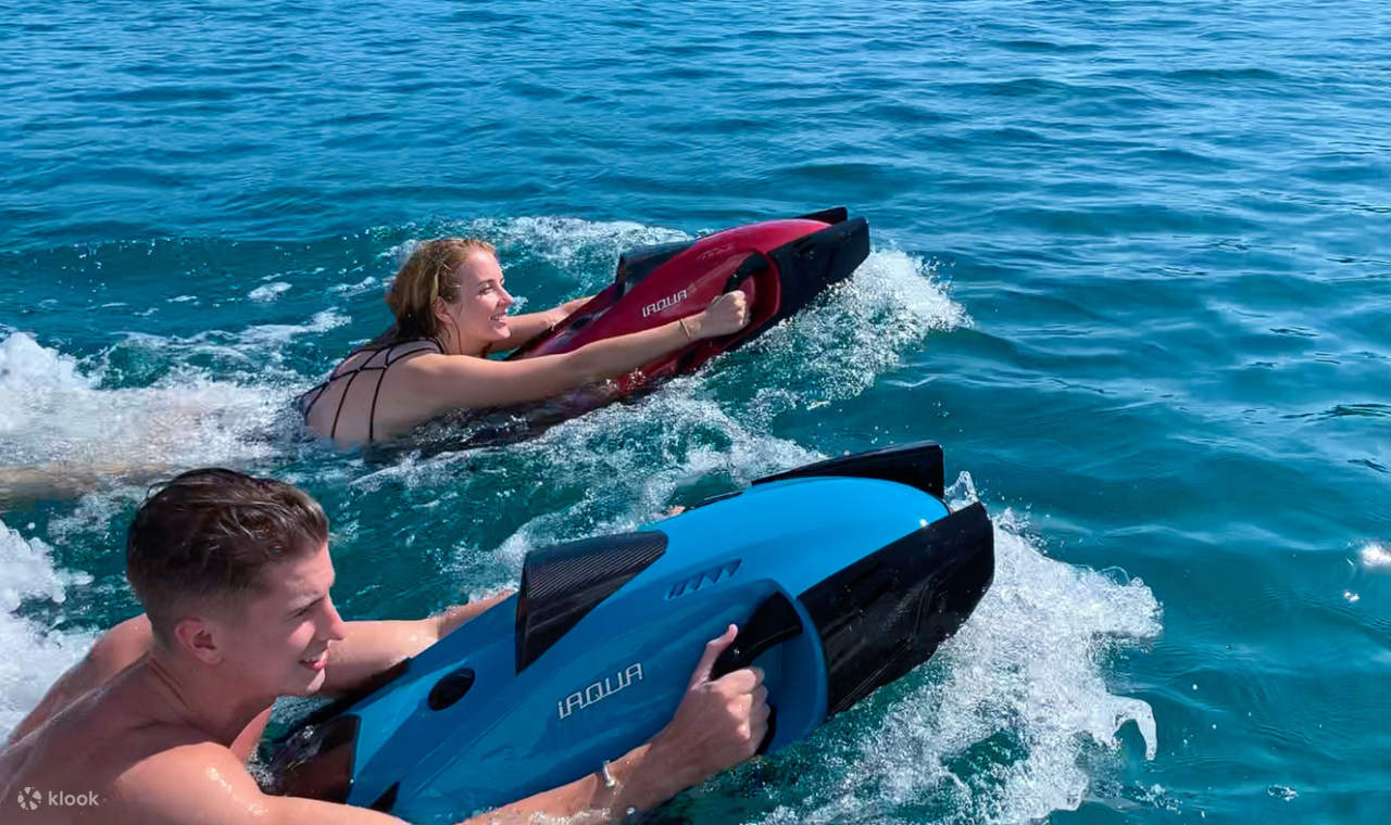 Expérience iAqua Stingray de scooter sous-marin à Dubaï