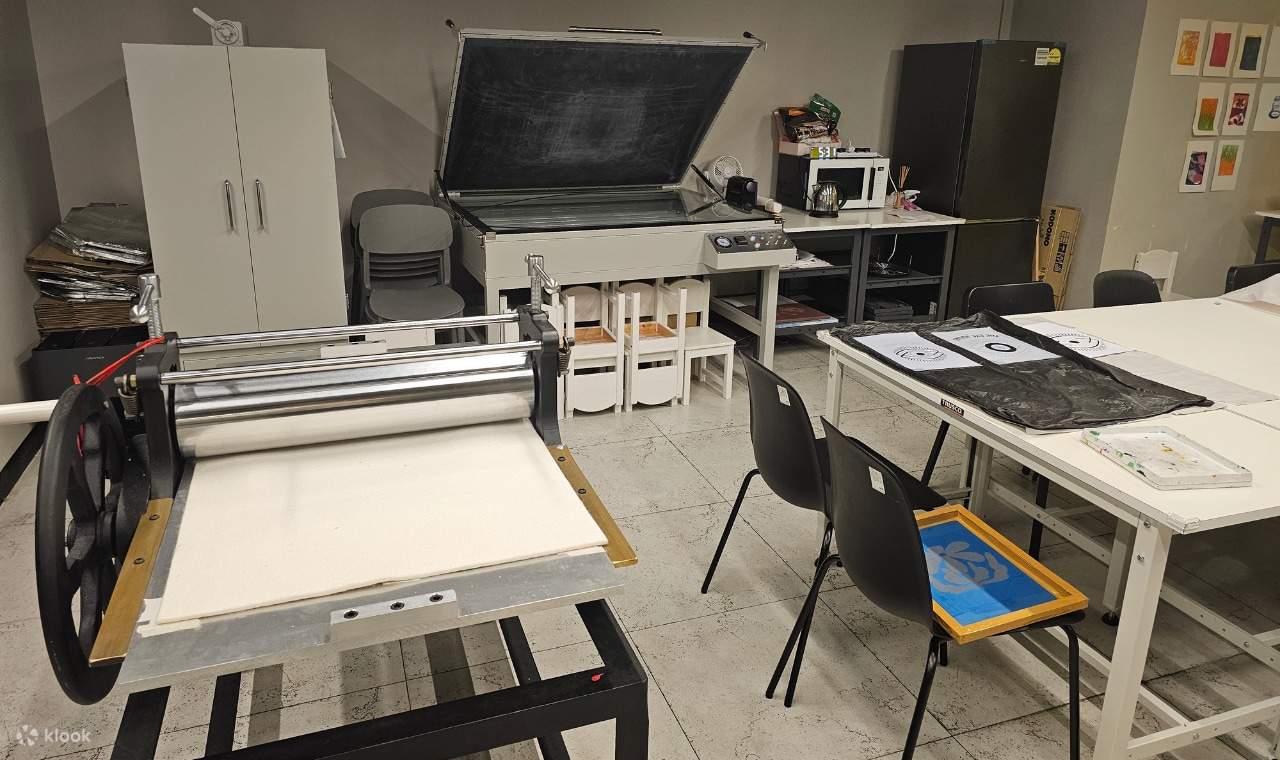 Xưởng in khắc Linocut của We Art