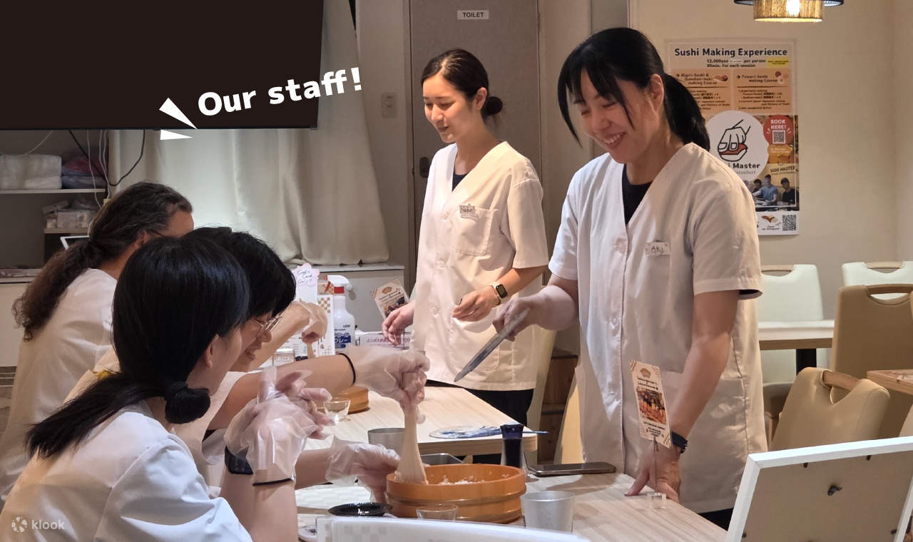 Trở thành bậc thầy Sushi ở Namba! Chào mừng bạn đến đặt trong ngày!
