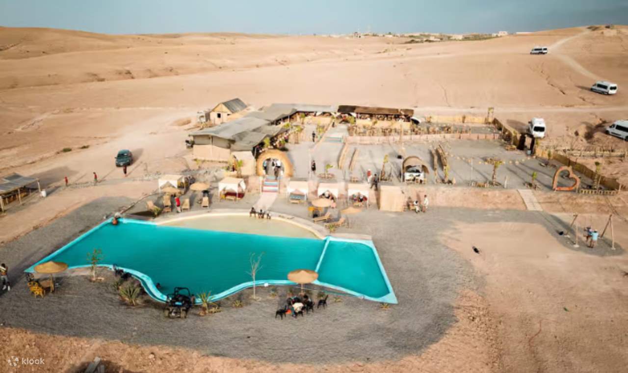 Desert Adventure Quad Biking Camel Riding & Dinner Show in Agafay