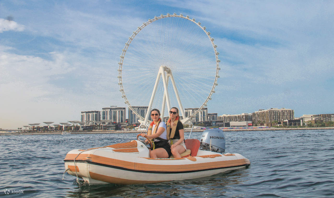 Self-drive Sea Camel speedboat experience in Dubai