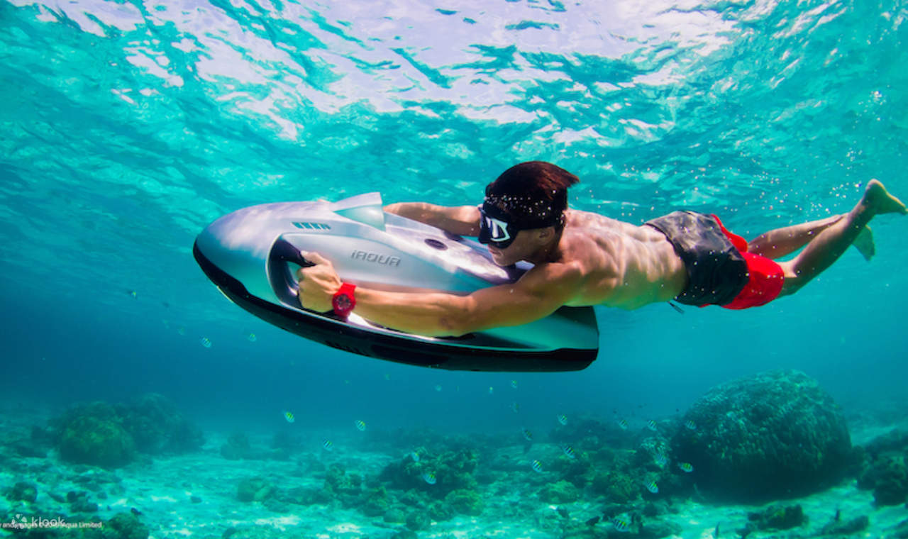 Подводный скутер iAqua Stingray в Дубае