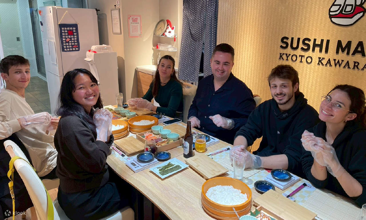 京都：來河原町體驗製作壽司吧！