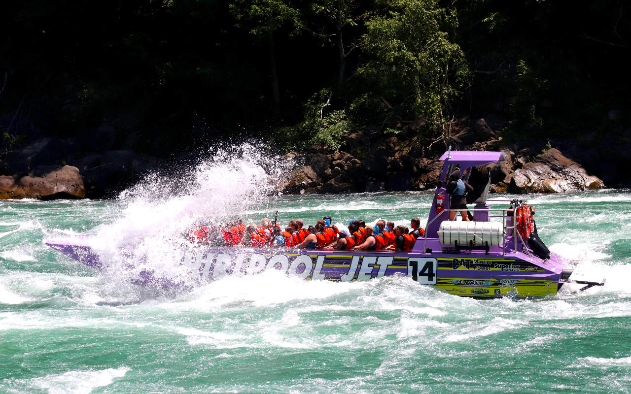 Whirlpool Ride Whirlpool Jet Boat Experience in Niagara Falls from Canada - Klook