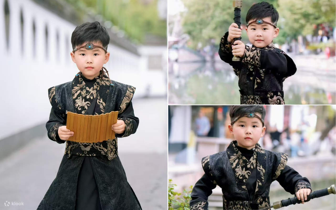 Pengalaman Pemotretan Hanfu di Zhujiajiao, Shanghai (Sewa Hanfu + Pilihan Pengalaman Pemotretan Outdoor dengan Fotografer + Pilihan Busana yang Cantik dan Beragam + Pelayanan Berkualitas + Busana Berkualitas Tinggi)