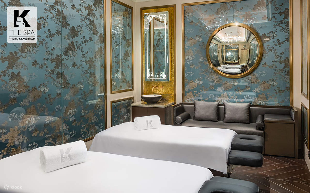 Paquete de té de la tarde x Spa Karl Lagerfeld