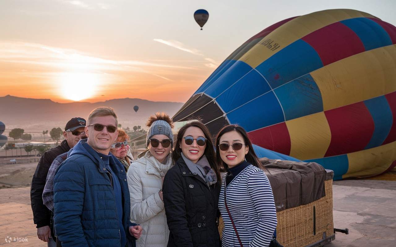Marrakesch: Ballonfahrt, Berber-Frühstück mit Abholung