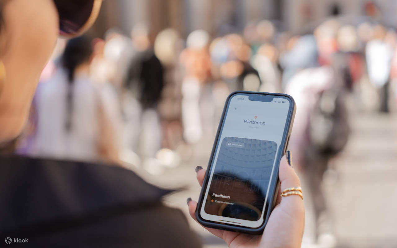 La audioguía da vida a la rica historia del Panteón.