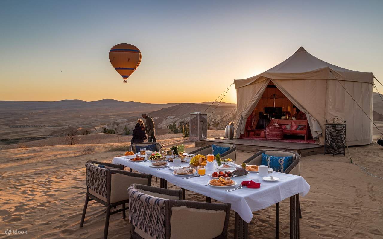 Marrakesch: Ballonfahrt, Berber-Frühstück mit Abholung