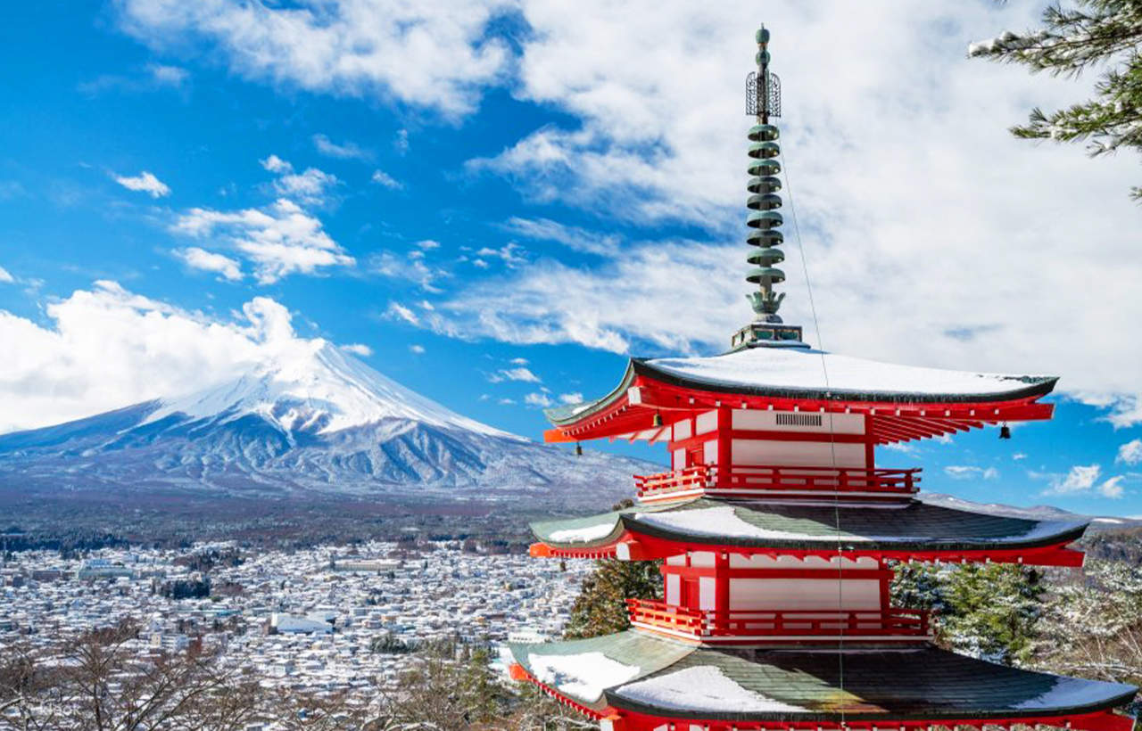 Mt. Fuji Arakurayama Sengen Park | Hikawa Clock Shop | Oshino